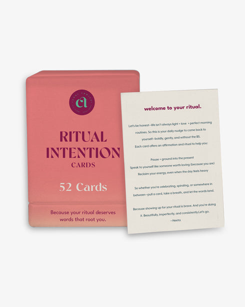 Ritual Intention Cards (52-Card Deck)