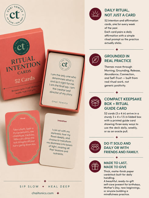 Ritual Intention Cards (52-Card Deck)